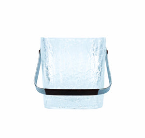 Vintage Hoya Glacier Glass Ice Bucket