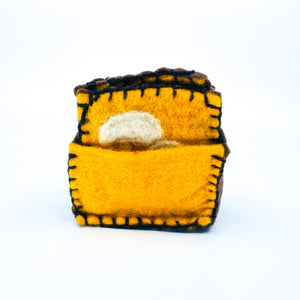 Handmade Mushroom Coasters, Set of 6
