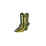 Brass Cowboy Boot