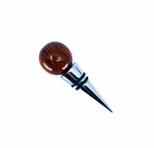 Spherical Rosewood Wine Stopper