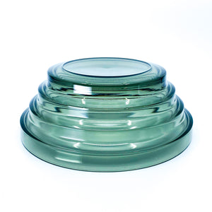 Geometric Round “Pyramid” Bowl