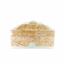 Pink Marble Keepsake Box