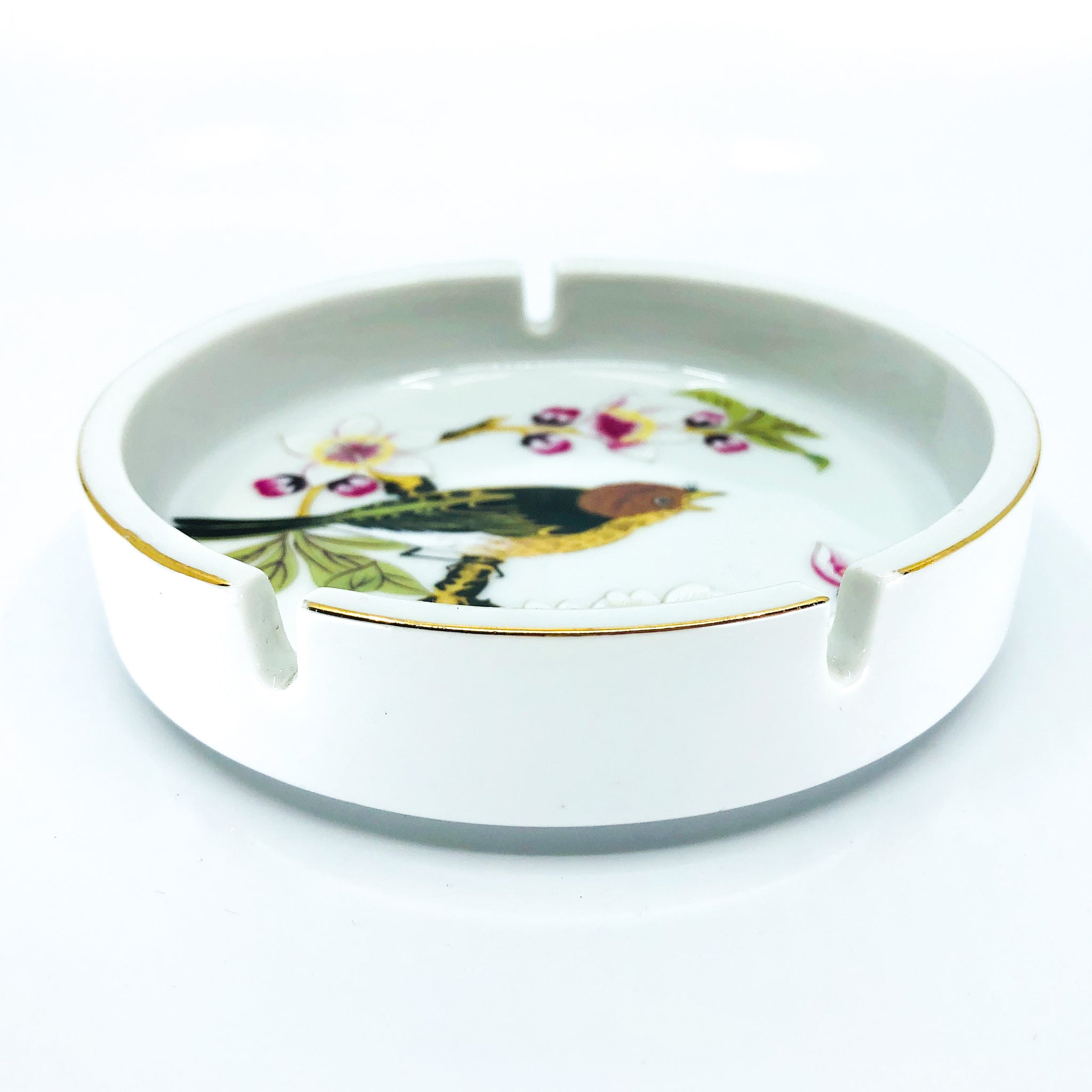 Vintage Chinese Garden Ashtray by Shafford