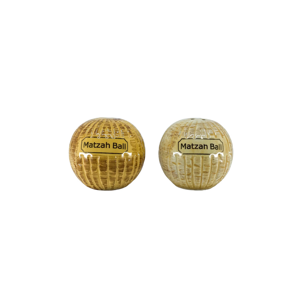 Matzah Ball Salt + Pepper Shakers