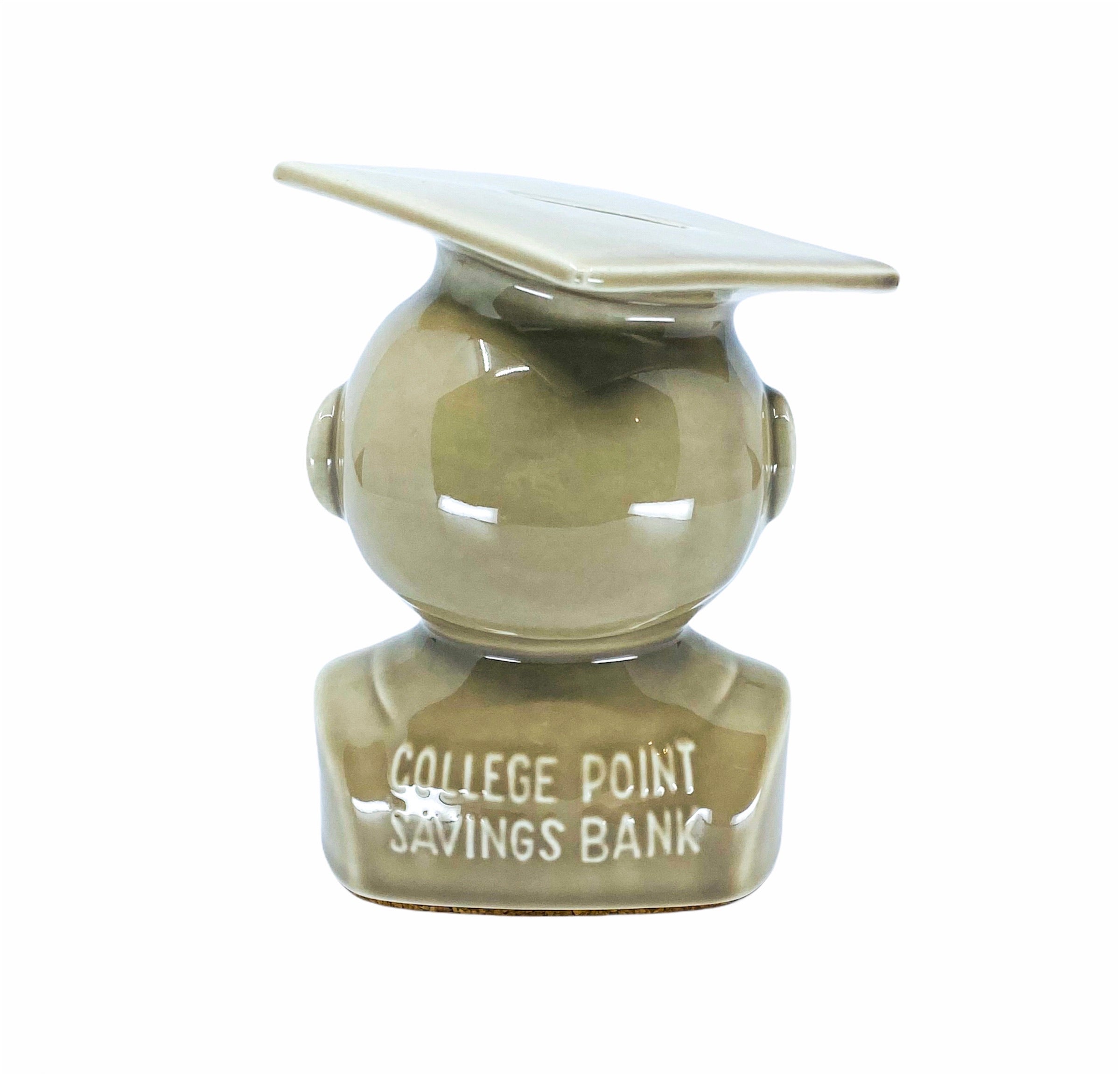 Vintage College Point Savings Bank Coin Bank