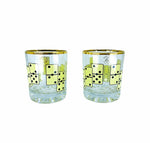 S/2 Pasabahce Domino Glasses