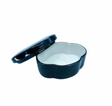 Fitz & Floyd Black Trinket Box