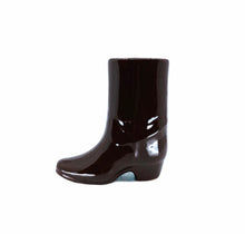 Ceramic Cowboy Boot Pencil Holder