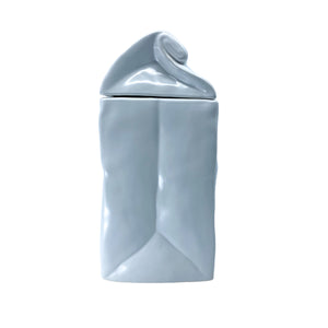 Chantal Ceramic White Paper Bag Canister
