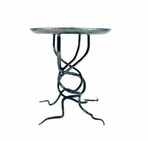 Iron “Roots” Candle Holder