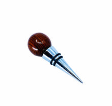 Spherical Rosewood Wine Stopper