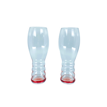 Pink Riedel “O” Champagne Glasses, Pair