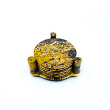 S/6 Round Stone Coasters