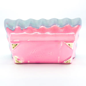 Vintage Hull USA Ceramic Candy Colored Planter / Dish