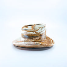 Comanche Pottery Cowboy Hat Planter