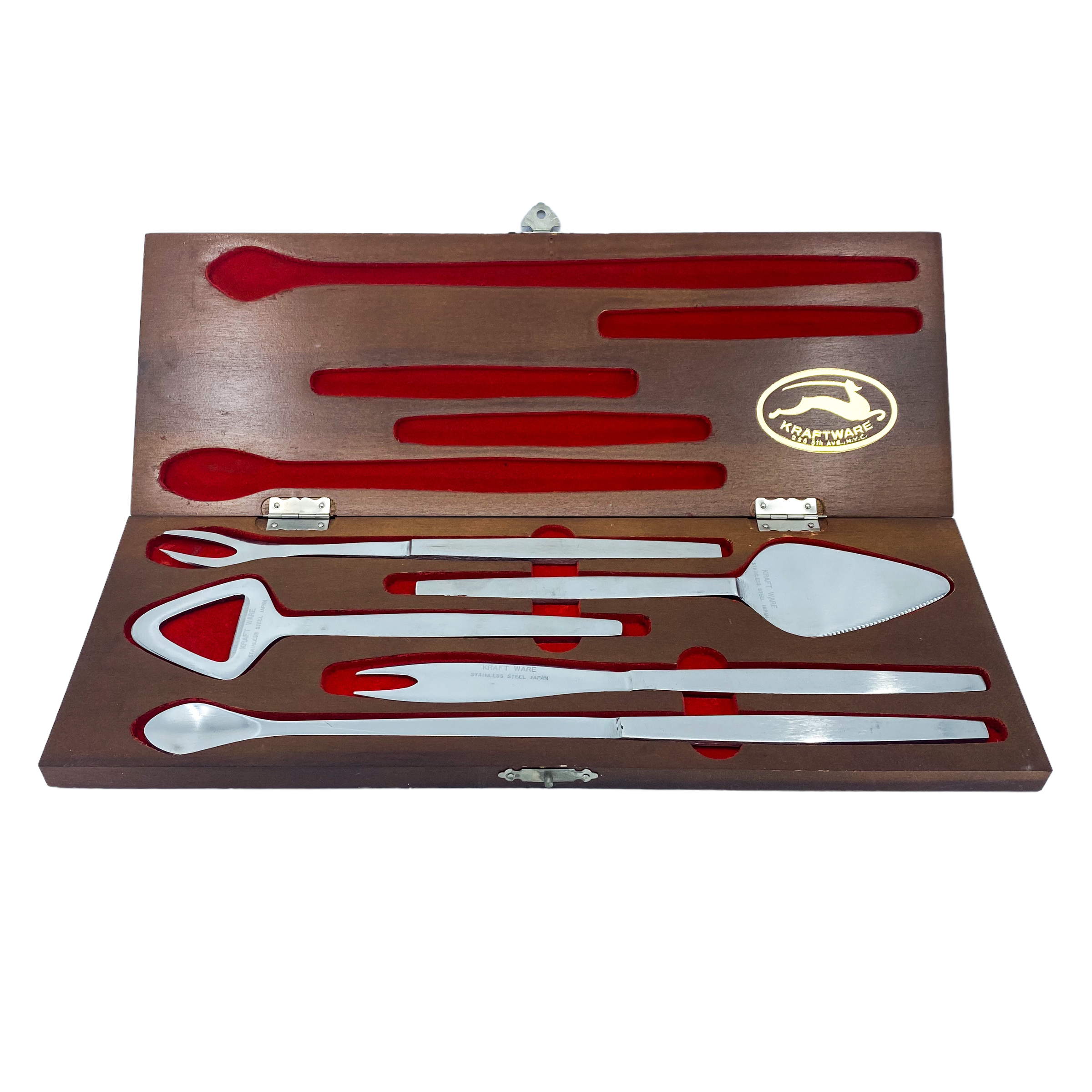 Vintage Kraftware Stainless Steel Cocktail Kit