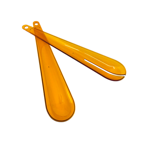 Orange Acrylic Salad Tongs