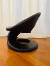 Chocolate Brown Jaymar Spiral Chair, Style After Louis Durot