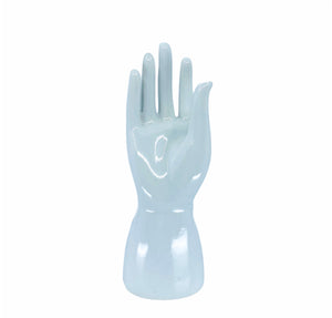 Vintage White Ceramic Hand