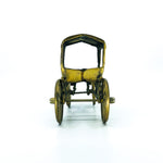 Vintage Brass Horse Carriage