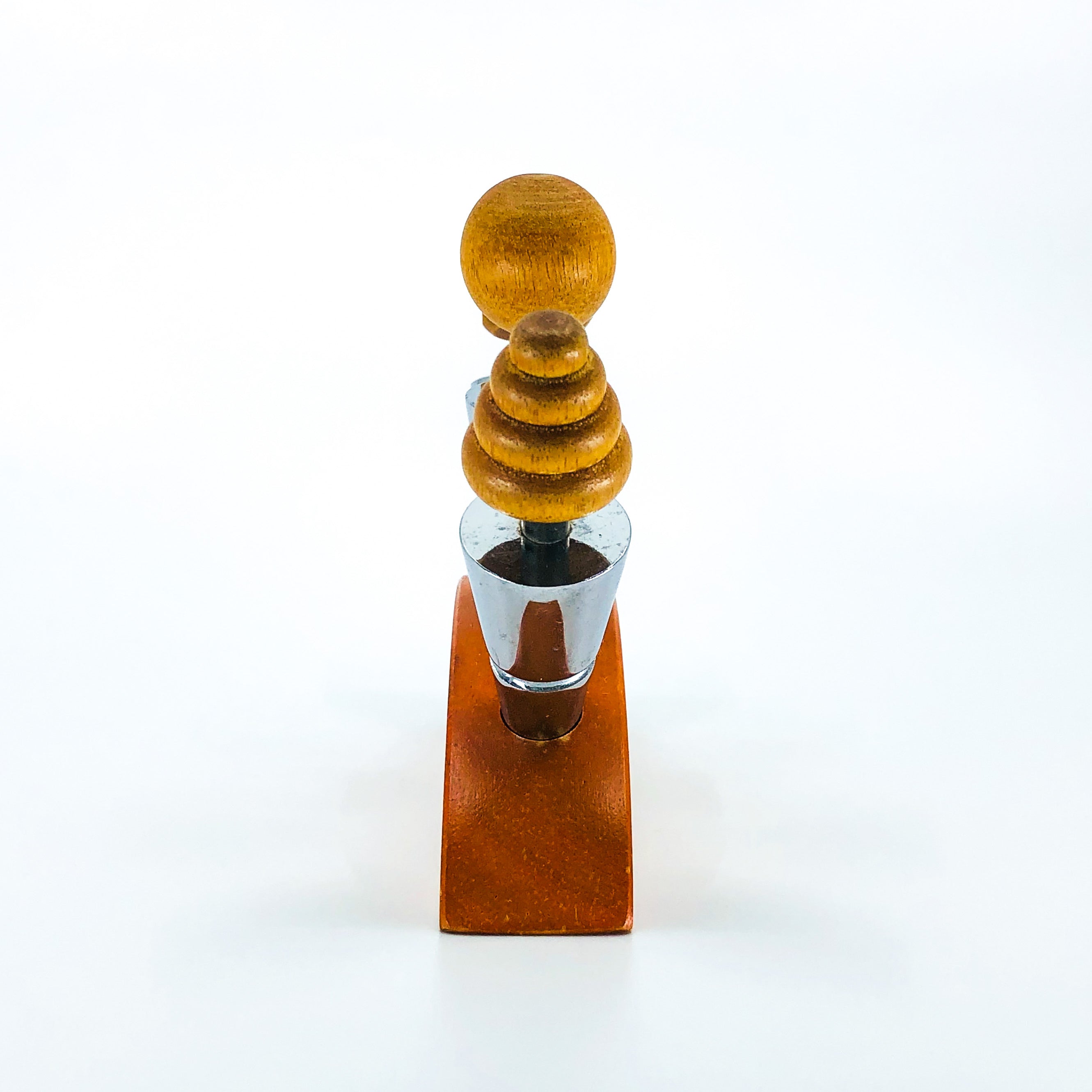 MCM Wood & Steel Wine Stoppers