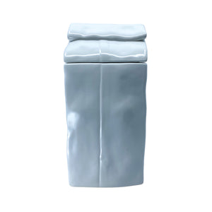 Chantal Ceramic White Paper Bag Canister