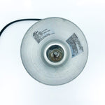 Contemporary Matte Black Bowtie Cone Lamp