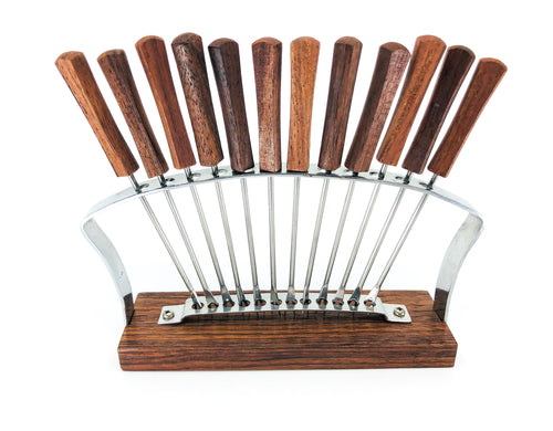 S/12 MCM Hor D’ouevre Party Picks with Stand