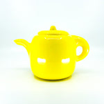 Vintage Haeger Yellow Teapot Planter