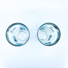 Contemporary Chrome Glasses, Pair