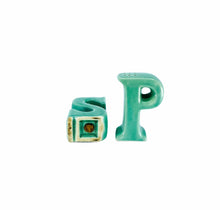 Green S & P Salt and Pepper Shakers