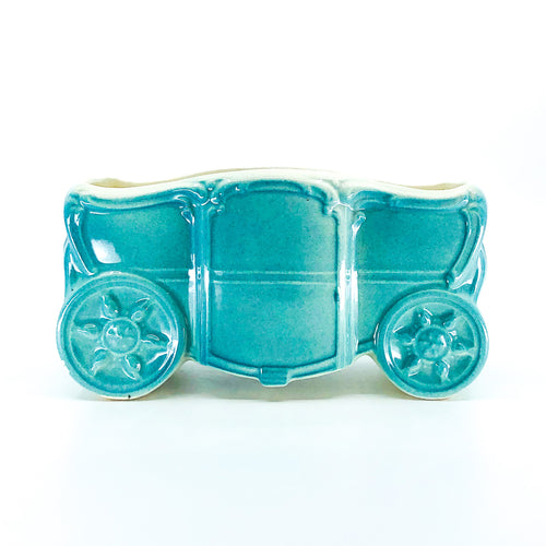 Vintage Royal Copley Buggy Planter