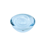 Vintage Kosta Boda Atoll White Swirl Catchall Bowl