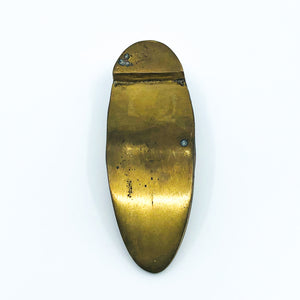 Vintage Brass Shoe Ashtray