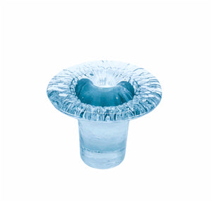 Blenko Glass Mushroom Candleholder