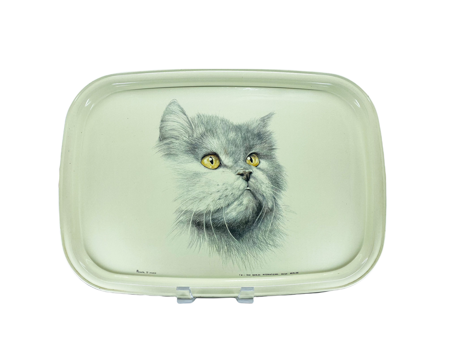 Masilly France Large Chartreux Cat Tray