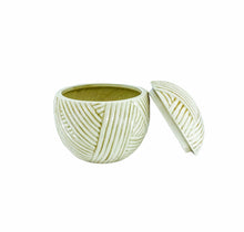 Ceramic Yarn Ball Stasher by C Mann 1978 Japan