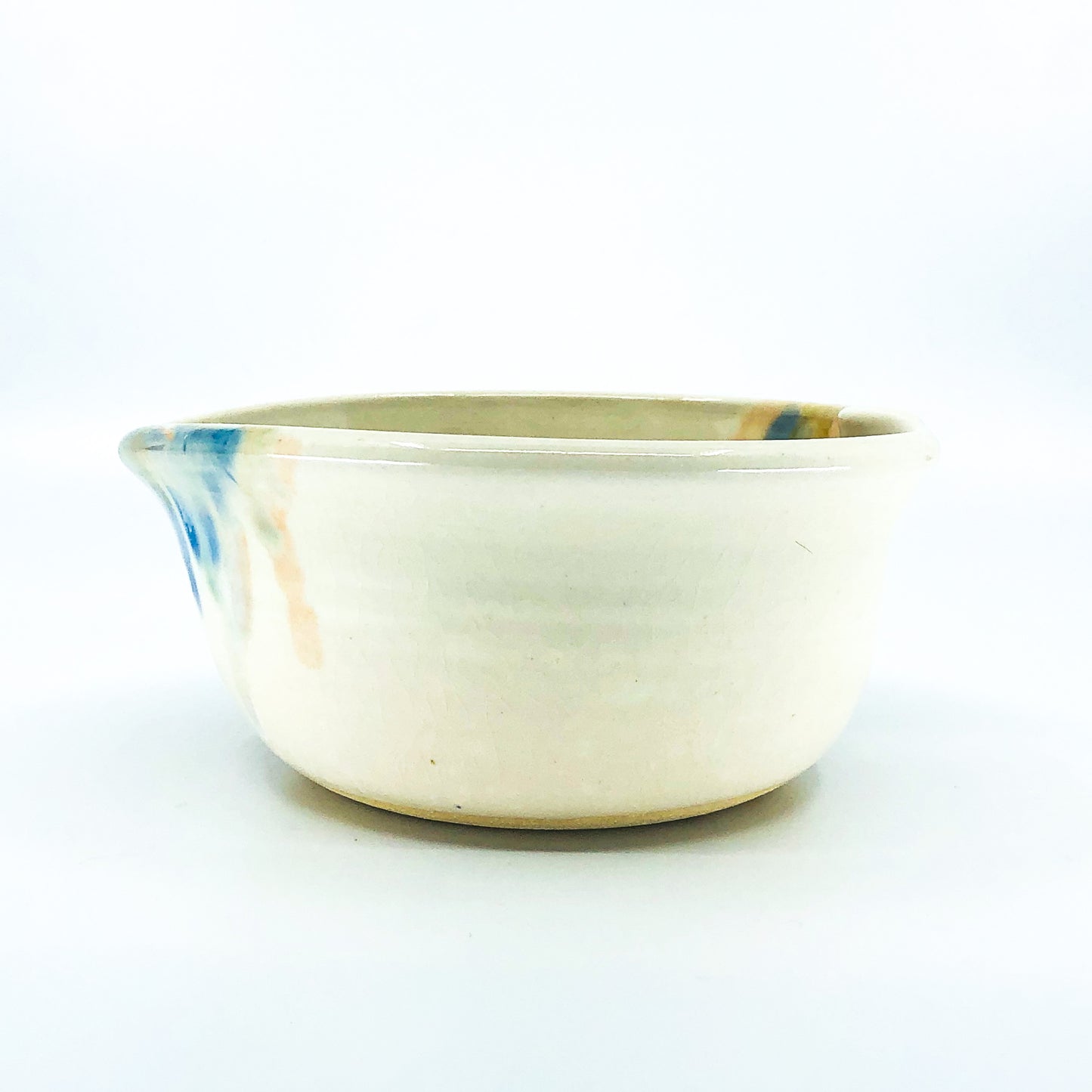 Vintage Studio Pottery Ceramic Bowl, Signed Wilder