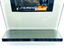 Smokey Lucite Cantilever Table Clock