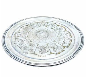 Wallace Silver Plated Zodiac Tray