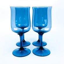 Lenox Blue Mist Tulip Shaped Wine Glasses, Set of 4