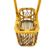 Vintage Rattan Wine Bottle Holder