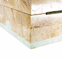 Pink Marble Keepsake Box