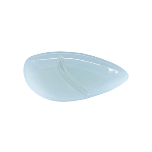 MCM White Teardrop Ashtray