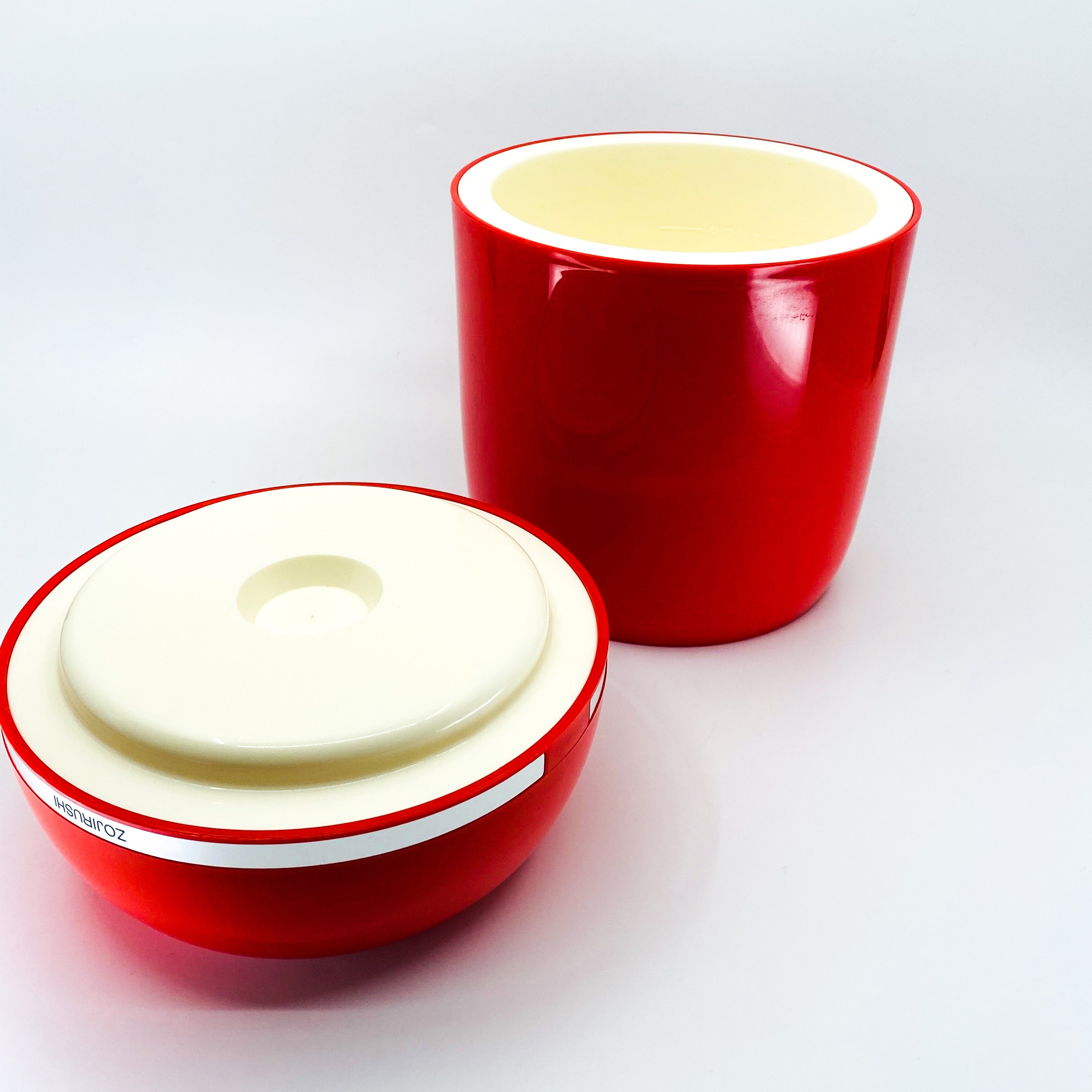 Vintage Zojirushi Red Ice Bucket