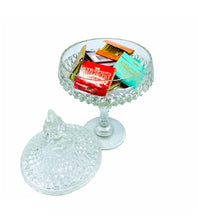 Large Glass Candy Dish / Stasher