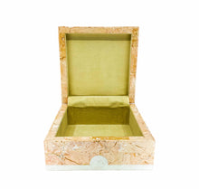 Pink Marble Keepsake Box