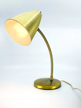 Vintage Gooseneck Brass Desk Lamp