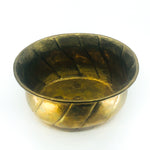 Hammered Brass Planter