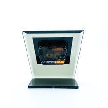 Smokey Lucite Cantilever Table Clock